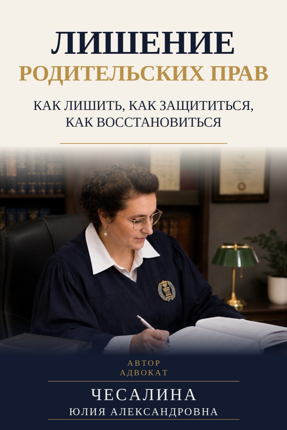 Обложка книги «Лишение родительских прав»