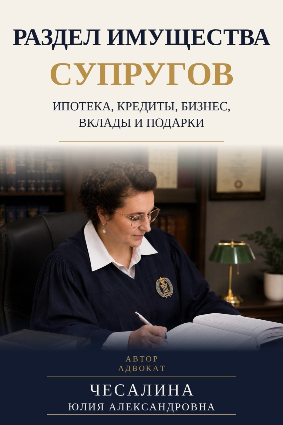 Обложка книги «Раздел имущества супругов»